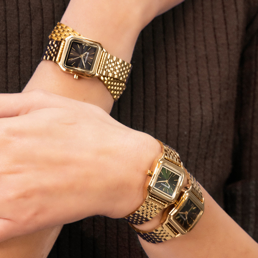 Freddy Icona Gold e Nero Snake - orologio