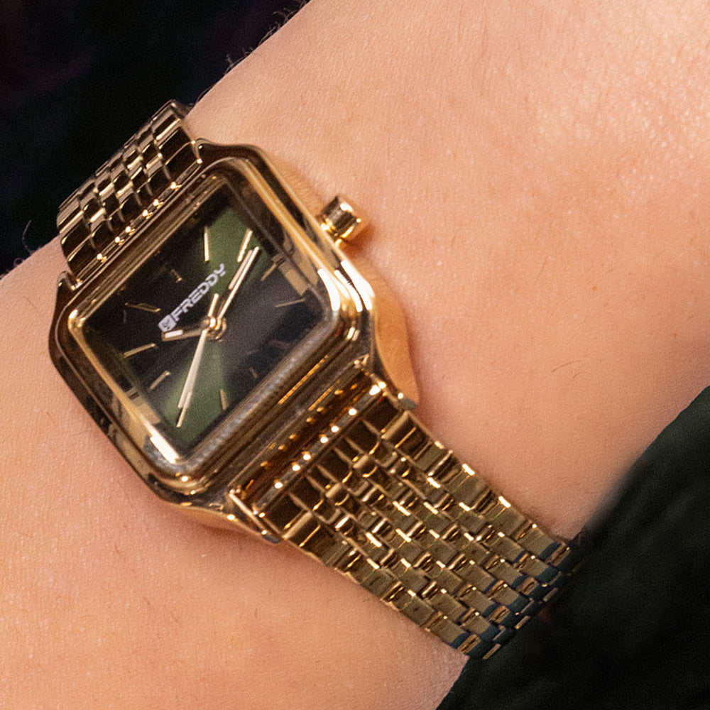 Freddy Icona Gold e Verde - orologio