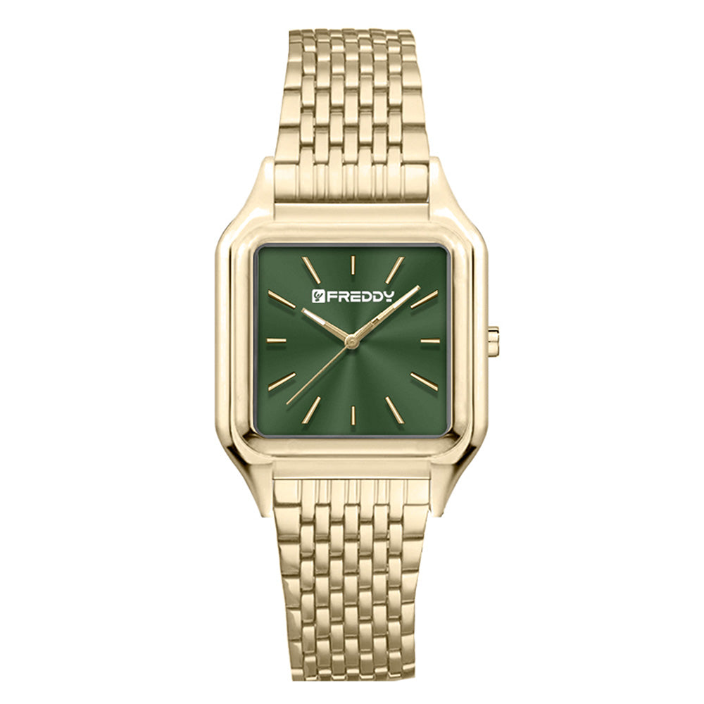 Freddy Icona Gold e Verde - orologio