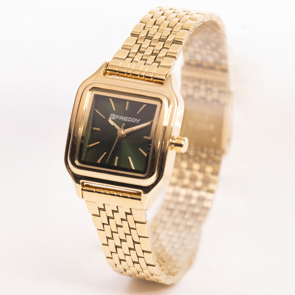 Freddy Icona Gold e Verde - orologio