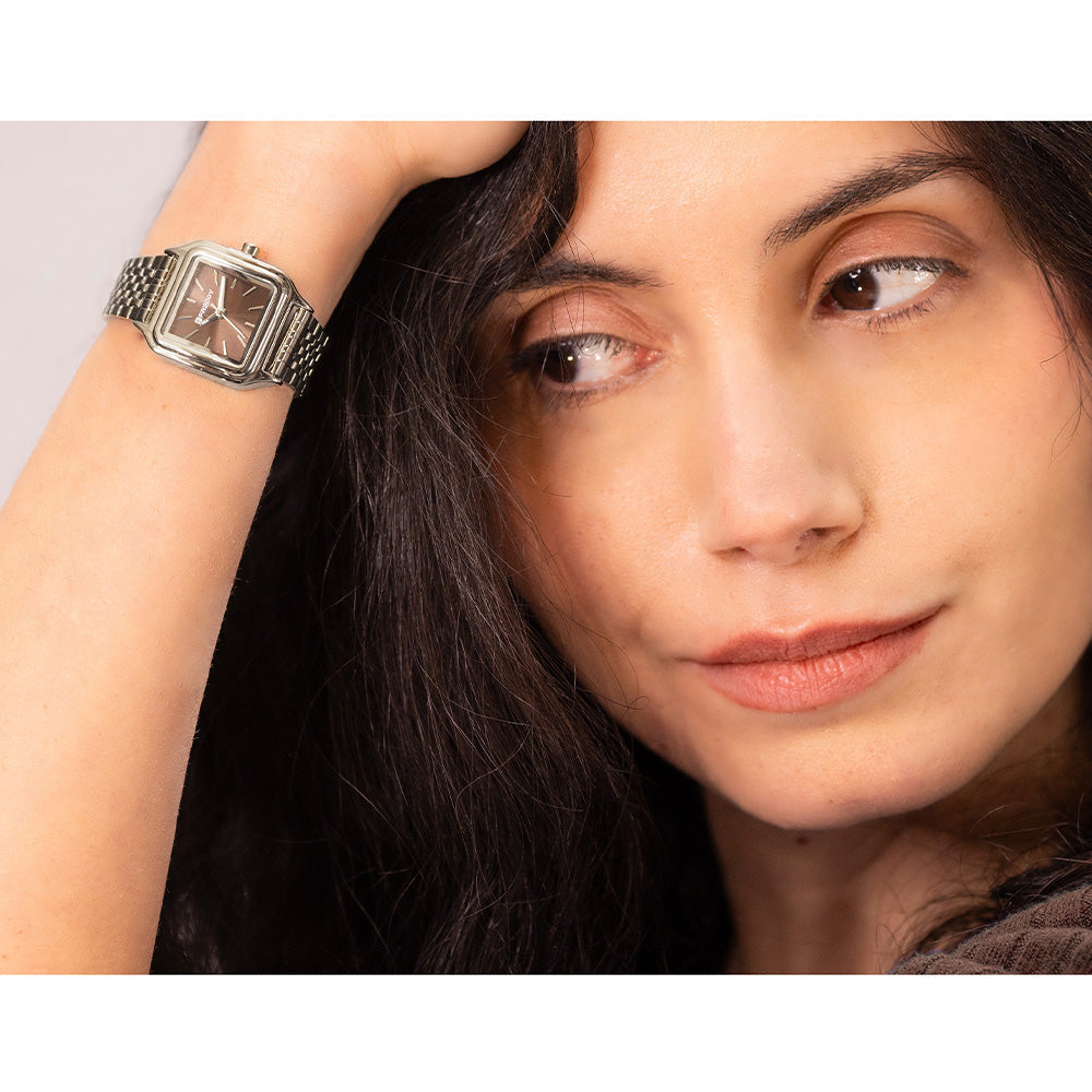 Freddy Icona Silver e Marrone - orologio