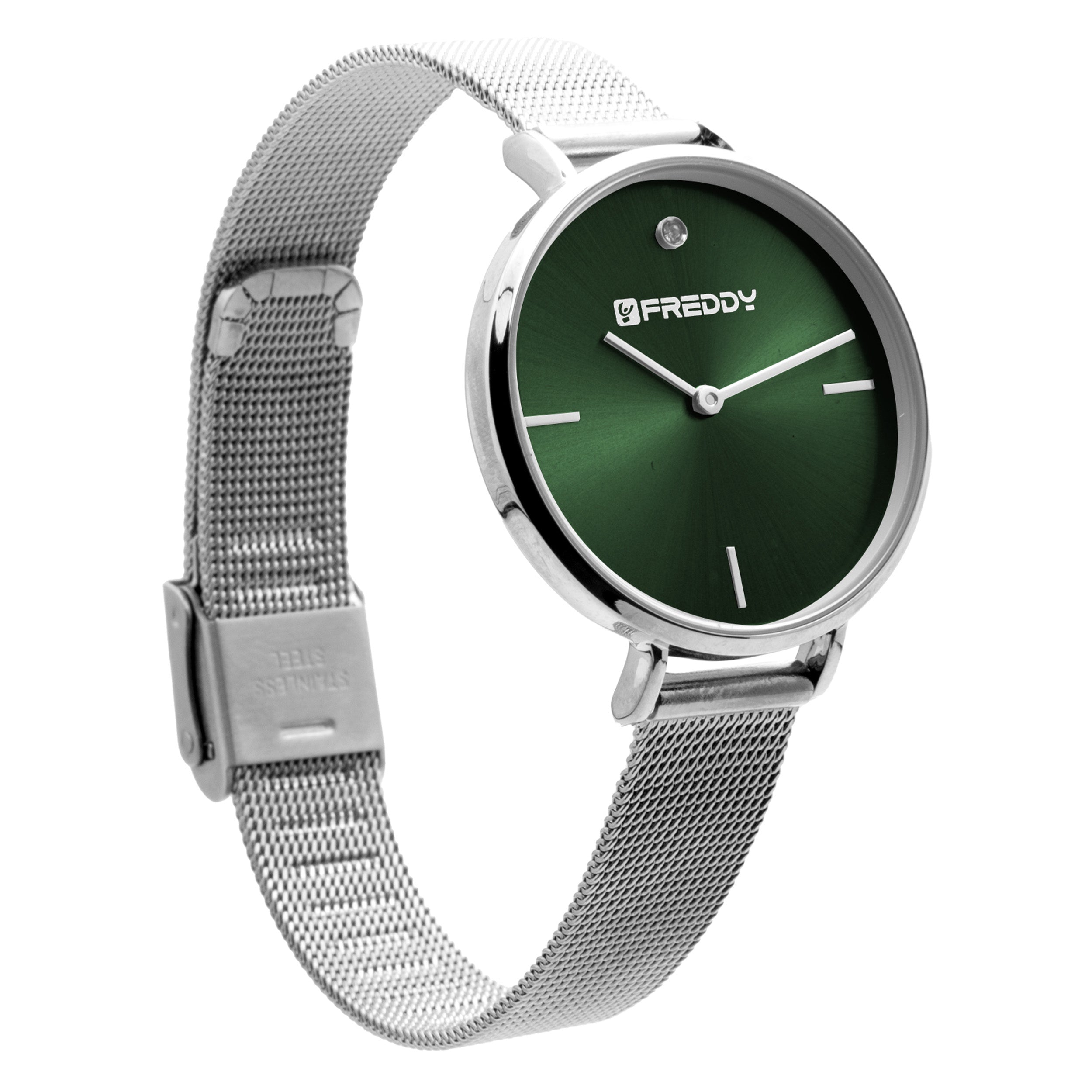 Freddy Lady Silver e Verde - orologio