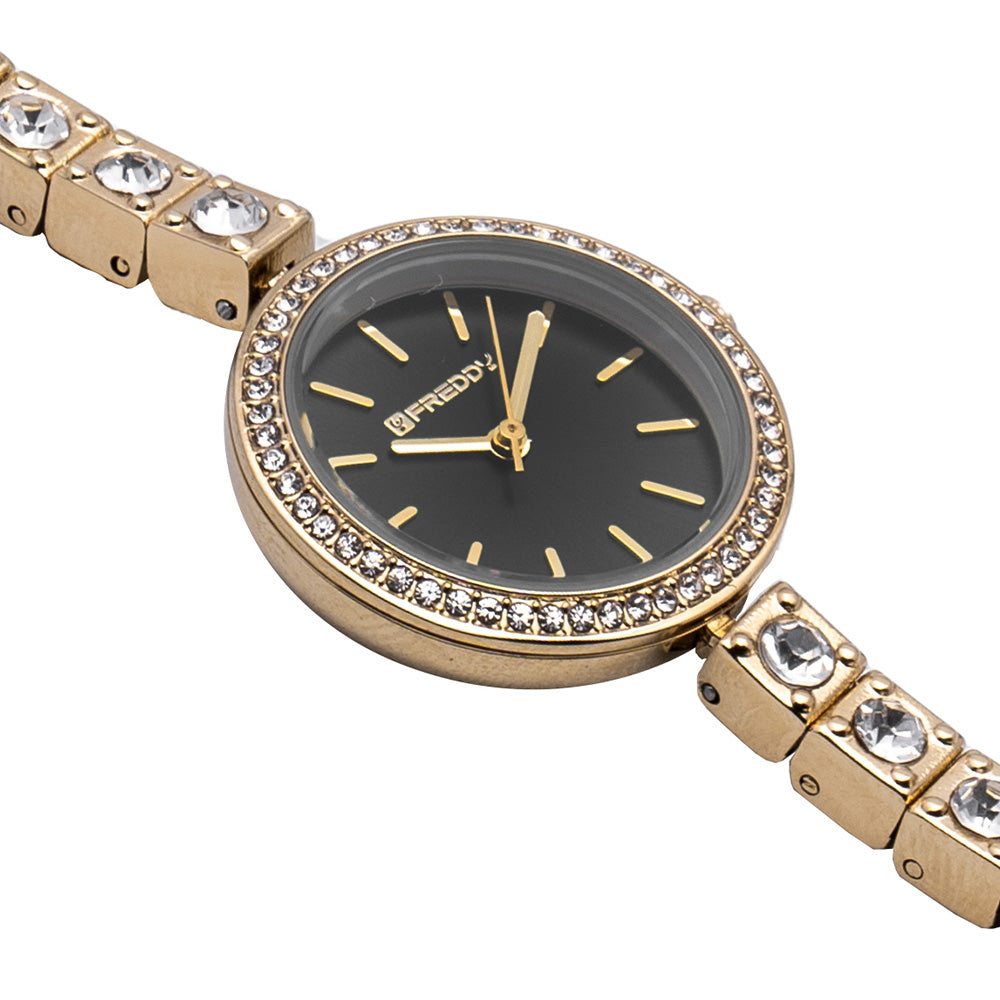 Freddy Miroir Gold e Nero - orologio