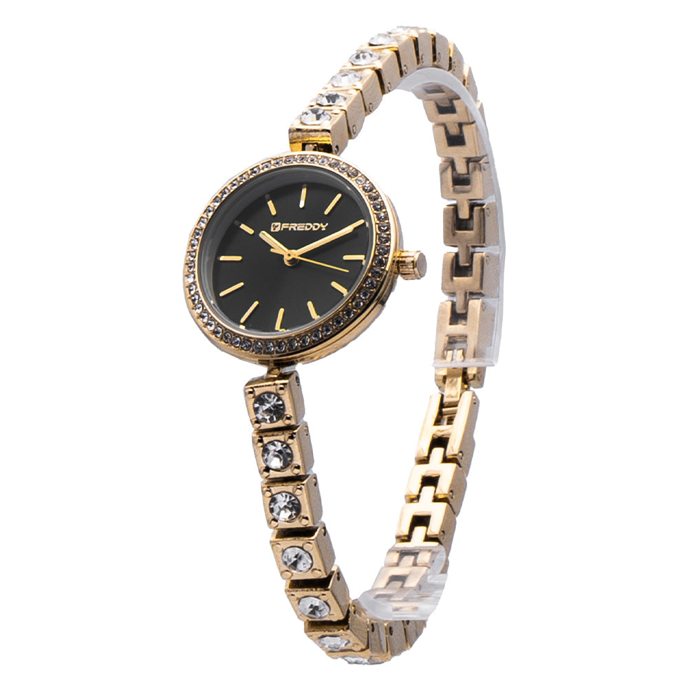 Freddy Miroir Gold e Nero - orologio