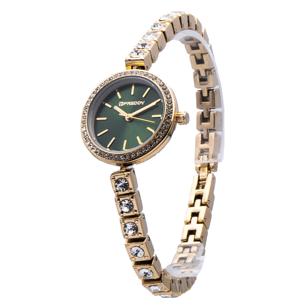 Freddy Miroir Gold e Verde - orologio