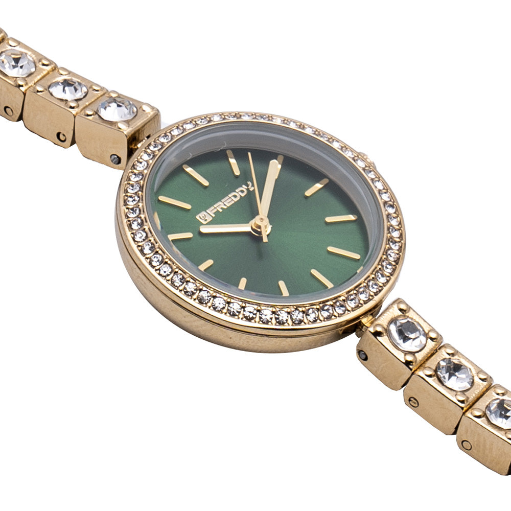 Freddy Miroir Gold e Verde - orologio