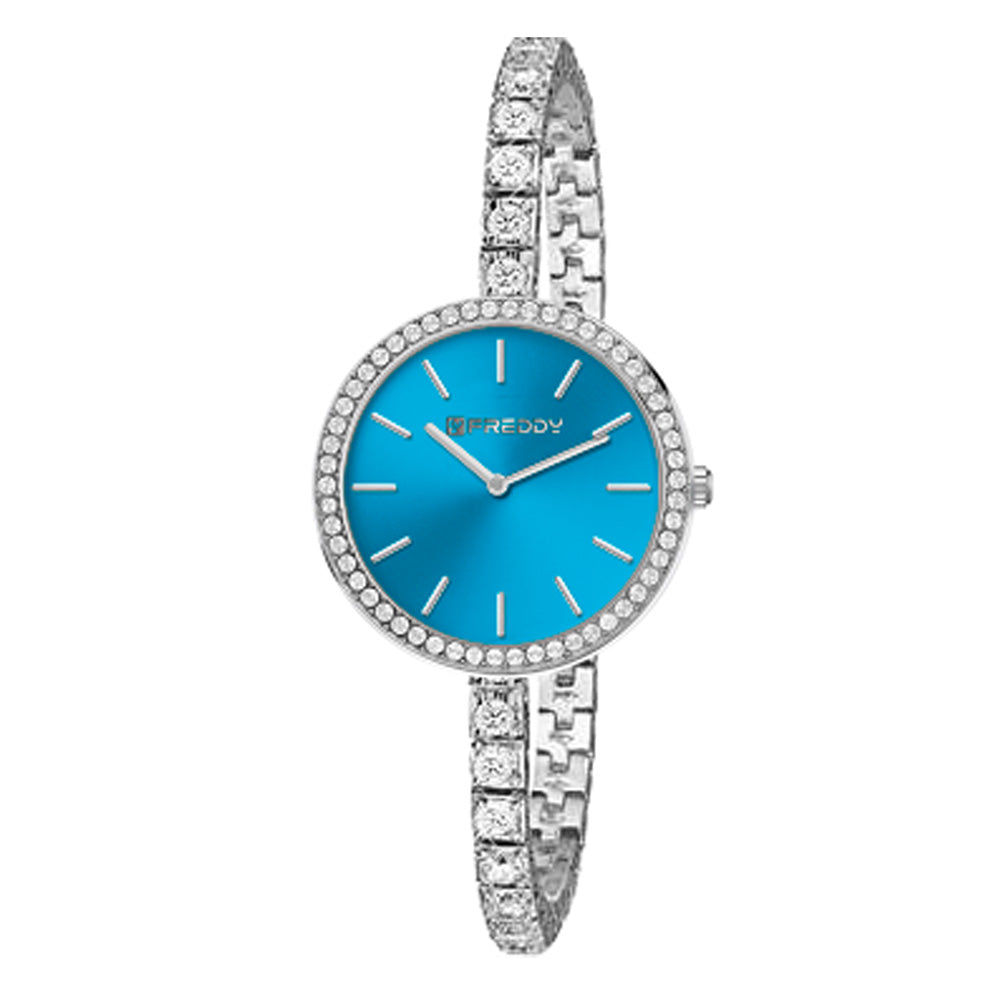 Freddy Miroir Silver e Blu - orologio