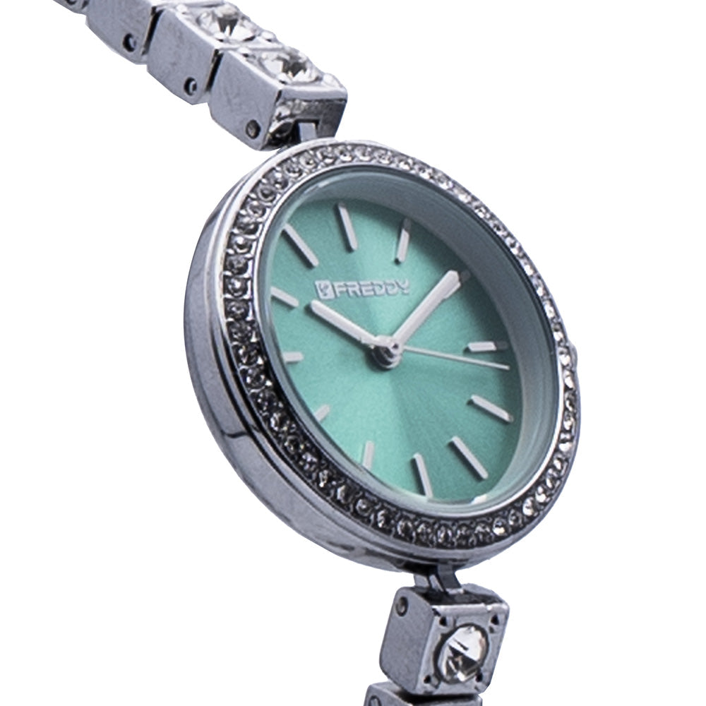 Freddy Miroir Silver e Celeste - orologio