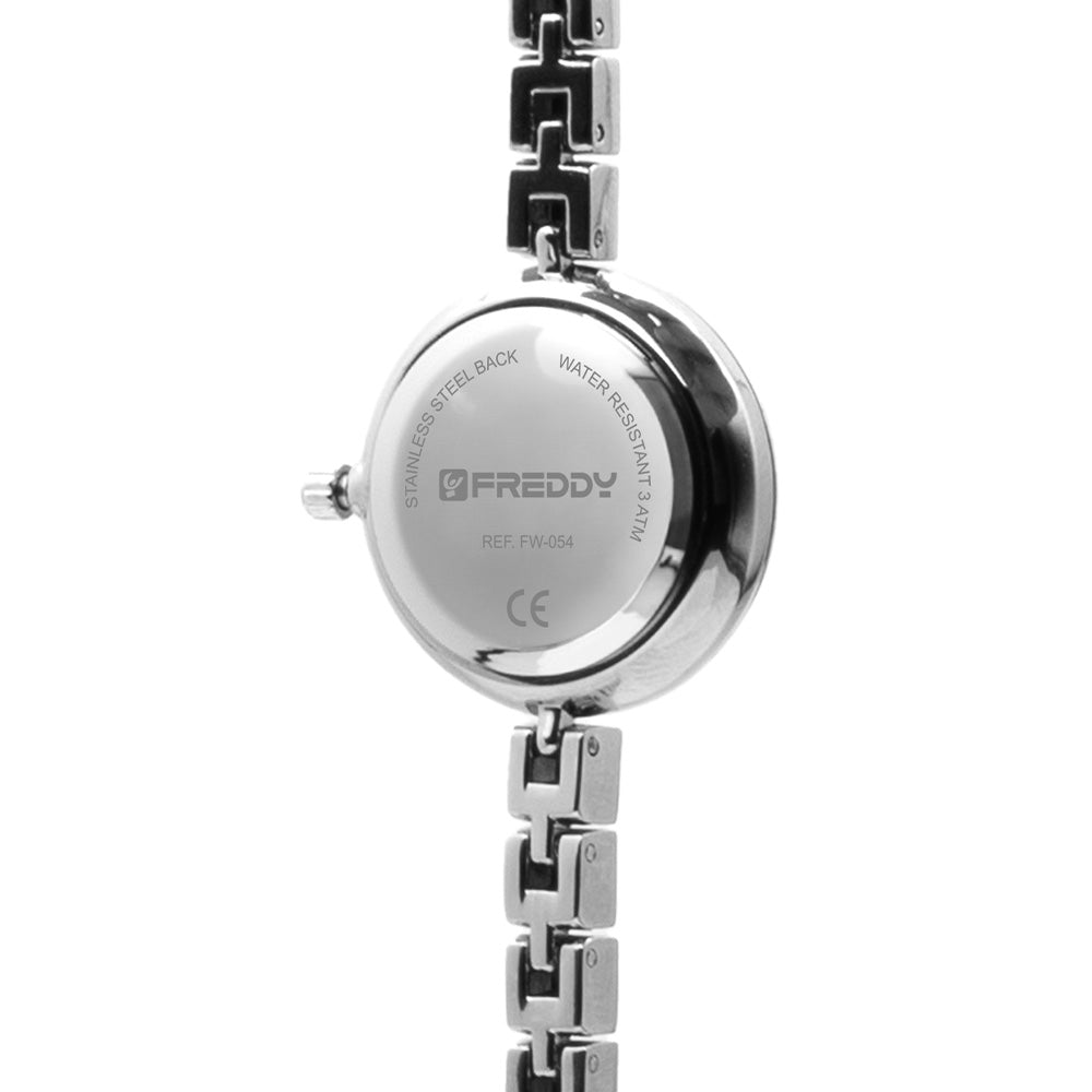 Freddy Miroir Silver e Rosa - orologio