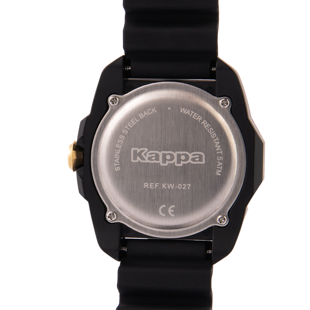 Kappa Strong Nero e Oro orologio