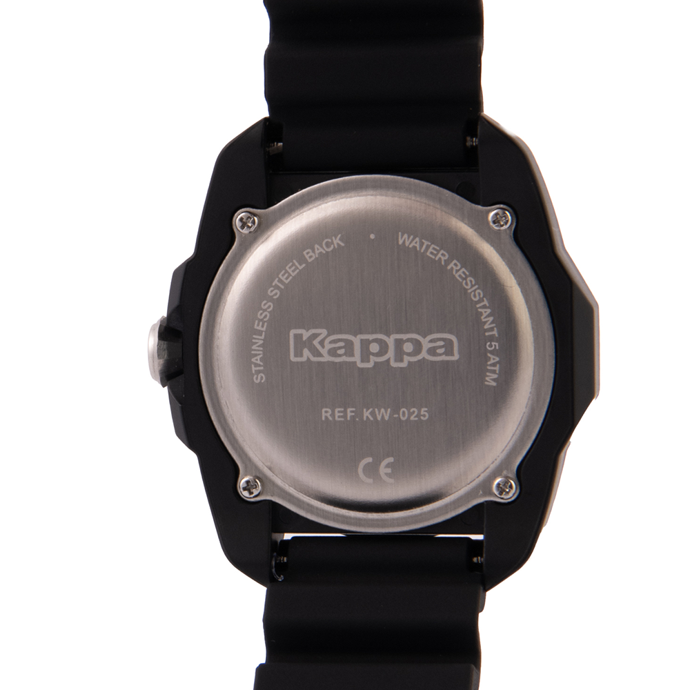 Kappa Strong Nero e Silver orologio